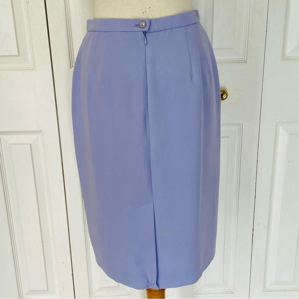 Pendleton Light Purple Pencil Skirt - Picture 3 of 8
